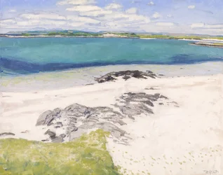 Traigh Morning, 2016 (olieverf op doek)