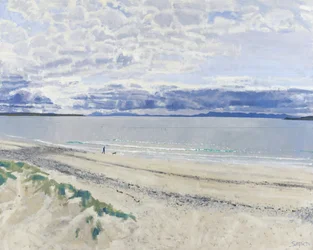 Wandelaar  hond, 2012 (olieverf op doek)