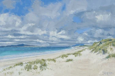 West Beach, Berneray, 2013 (olieverf op doek)