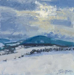 Winter Hill, 2015 (olieverf op doek)