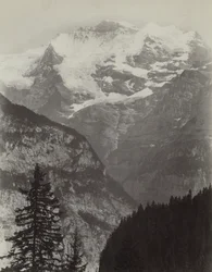 Jungfrau, Uitzicht vanaf Mürren, Zwitserland