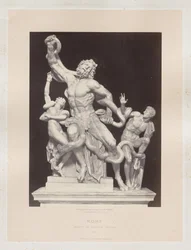 Rome: Groupe de Laocoon Vaticaan, c. 1860