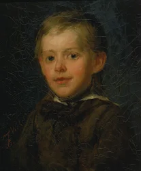 Portret van een Jongen, 1868
