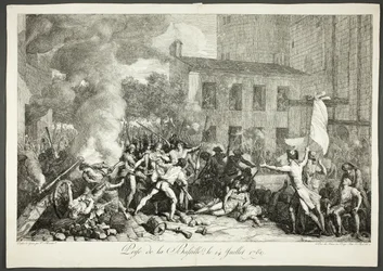Het veroveren van de Bastille, 14 juli 1789