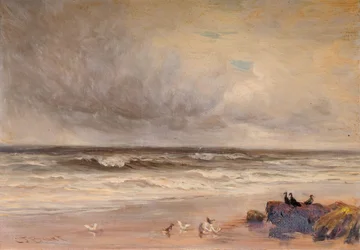 Zee kust, 1887
