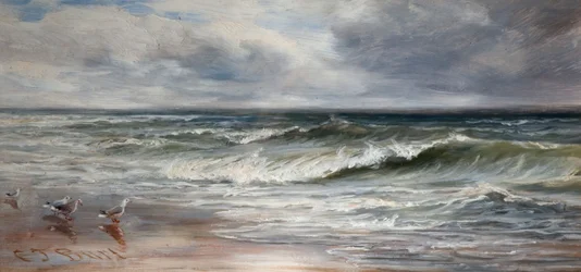 Zee golven, 1880