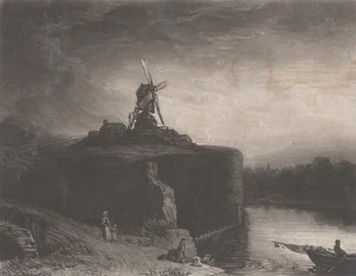 Rembrandts molen, 1823