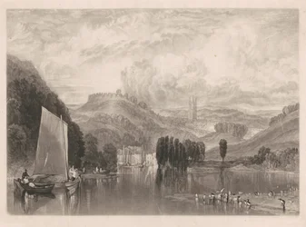 Totnes, aan de rivier de Dart