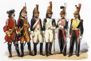Uniformen van het Franse leger: Draken