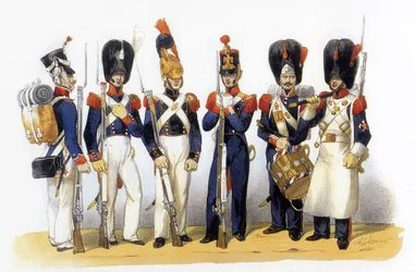 Uniformen van het Franse leger: Nationale Garde (Infanterie)