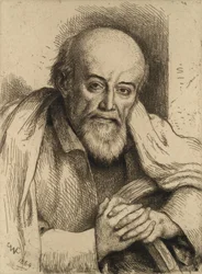 Portret van Samuel Palmer, 1884
