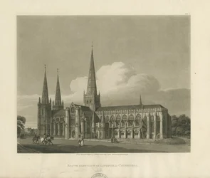 Lichfield Kathedraal - Zuidoostaanzicht