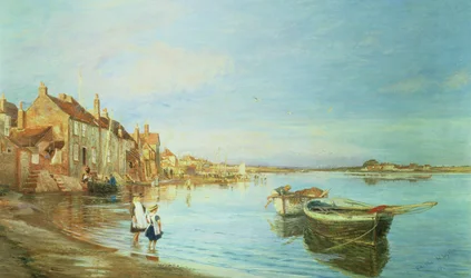 Op een zomerdag in Bosham, Sussex, 1888