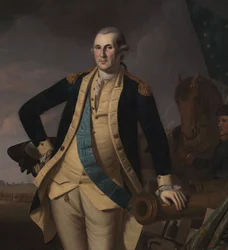 George Washington bij de Slag om Princeton, c.1779
