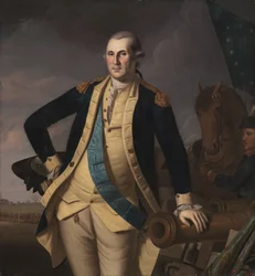 George Washington bij de slag om Princeton