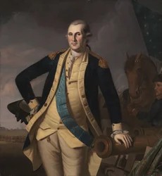 George Washington bij de Slag om Princeton