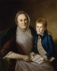 Mrs. James Smith en kleinzoon
