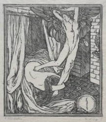 De Liefde van Cupido en Psyche: De Vlucht van Cupido