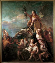 De triomf van Bacchus