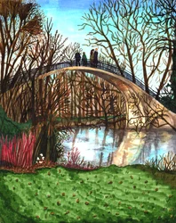 Universiteitsparken in de Winter, 2020