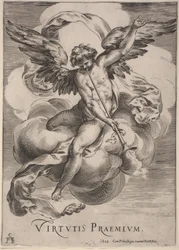Een allegorische figuur: Virtutis Praemium