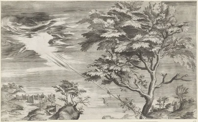 De heilige Filippus Benizi van de Servieten straft de godslasteraars