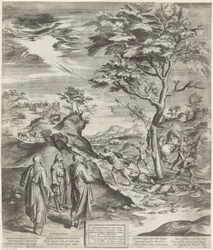 H. Filippus Benizi van de Servieten straft de godslasteraars