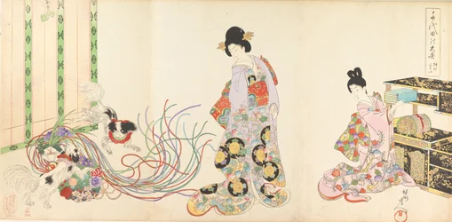 Chiyoda-kasteel Album van Vrouwen, 1895