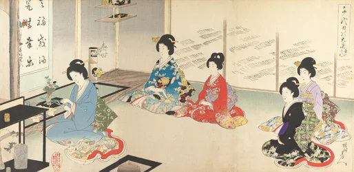 Chiyoda Binnenpaleis: Nr.20 Bloemschikken op Beurt