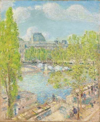 April, Quai Voltaire, Parijs