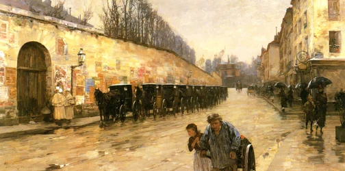 Taxistandplaats, Rue Bonaparte, Parijs