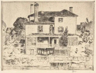 Een herenhuis in Portsmouth, 1916