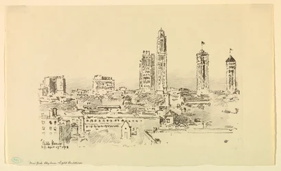 New York Skyline – Lichte Gebouwen