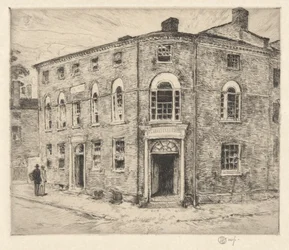 Oude douanehuis, Portsmouth, 1915