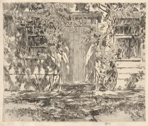 Oude Deur, Easthampton, 1920