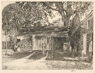 Oude Houthok, Easthampton, 1929