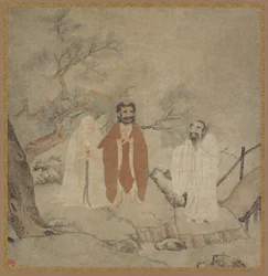 Sakyamuni, Laozi en Confucius, tussen 1368 en 1644