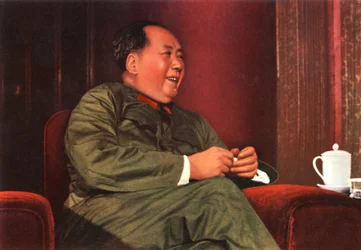 Portret van Mao Zedong