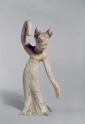 Grafbeeld van een danseres, Tang-dynastie (618-907)