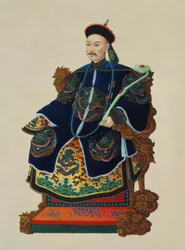 Portret van een Mandarijn