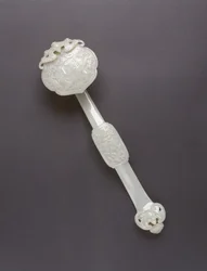 Ruyi scepter (celadon steen)