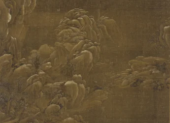Winterlandschap, Ming of Qing dynastie, 15e-18e eeuw