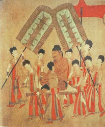 Yongle-keizer, facsimile van originele Chinese rol