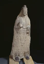 Beeld van de Boeddha Sakyamuni, Noordelijke Wei-dynastie, c.386-534