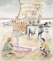 Handel bij Hengistbury Head, Dorset, 1e eeuw v.Chr. ca. 1990-ca. 2010