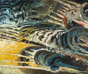 Abstract-futuristische compositie, ca. 1912