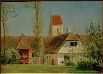 Een pastorie. Hellestedt