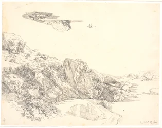 Rotsstudie van Capri
