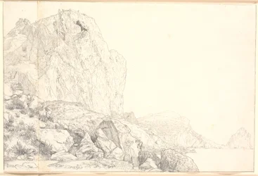 Uitzicht op de kust bij Marina Piccola op Capri