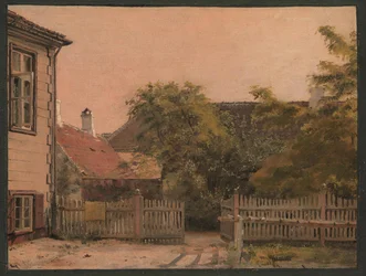 Een Hoek van het Huis van de Vader van de Kunstenaar